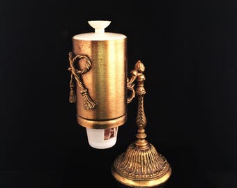 Vintage Dixie Cup Holder Stylebuilt Gold Filigree Dixie Cup Holder Ormolu Hollywood Regency Vanity Set Bathroom Cup Dispenser Rococo