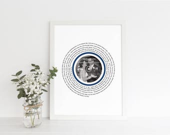 Anniversary Gift, Wedding Song Lyrics, First Dance Song, First Dance Lyrics, 1st Anniversary Gift, Song Lyric Art, Song Lyrics, Wedding Song
