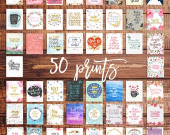 SALE Bundle of 50 art prints, Dorm Decor, Printable Art Bundle, Bathroom Decor, Apartment Decor, Art Prints, Art Bundle Art Prints Bundle