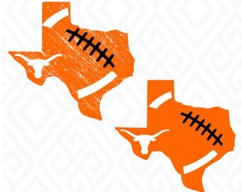 Distressed Texas Longhorn; SVG, DXF, EPS, Ai, Jpeg, Png, and Pdf Cutting Files for Electronic Cutting Machines