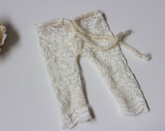 Baby Lace Romper, Newborn lace pants , Newborn Romper, Baby Romper, White Lace romper, romper, lace baby romper, baby girl pants