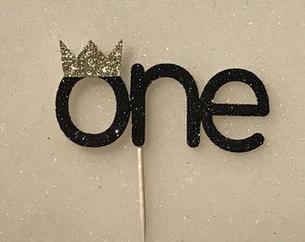 12 Glitter Cupcake Toppers, First Birthday, Where The Wild Things Are Theme
