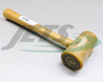 Jewelers Rawhide Mallet 6 Oz. Hammer # 2 Garland 1-1/2" X 3" Leather Craft Tools (8E)