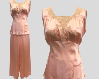 1930s pajamas | Etsy