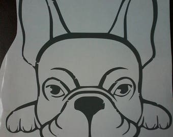 French Bulldog decal