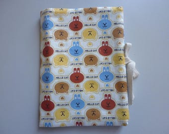 health book and vaccination cat blanket