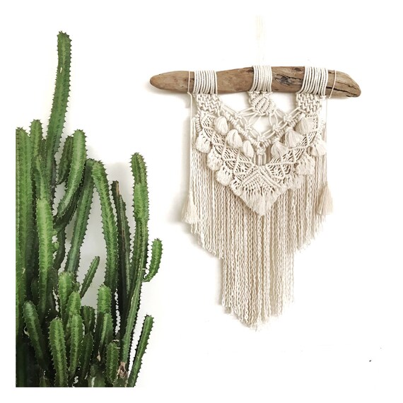 Macrame Wall Hanging "Muse" READY TO SHIP