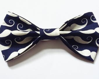 Moustache Mustache Dog Bow Tie Cat Bowtie Blue Boy Dog Moustache Collar Accessories Clothing Clothes Bow Ties for Dogs Cats