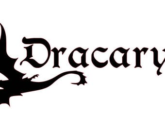 Game of Thrones - Dracarys - Game of Thrones Decal - Dracarys Decal - Laptop Decal - Mac Book Decal