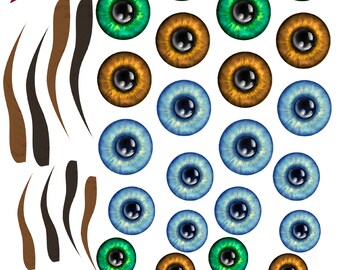Eye iris print | Etsy