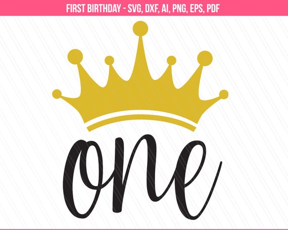 Download First birthday svg 1st Birthday svg One svg Birthday