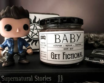 Baby {Dean's Impala} - Supernatural 12oz Soy Candle