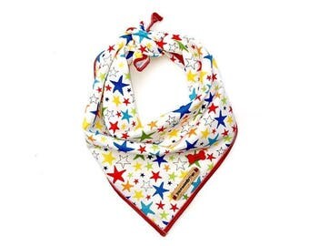 Clearance Star dog bandana, fourth of July, americana dog bandana, dog bandana, dog accessories, pet bandana, dog clothing, puppy, dog, pet: