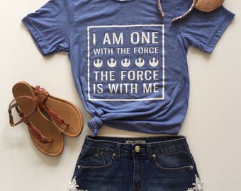 Aug 31 Shipping//Rogue One Shirt//Disney Shirt//Star Wars//Star Wars Shirt//The Force Shirt