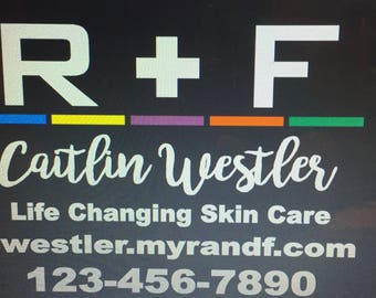 Custom Rodan and Fields Decal