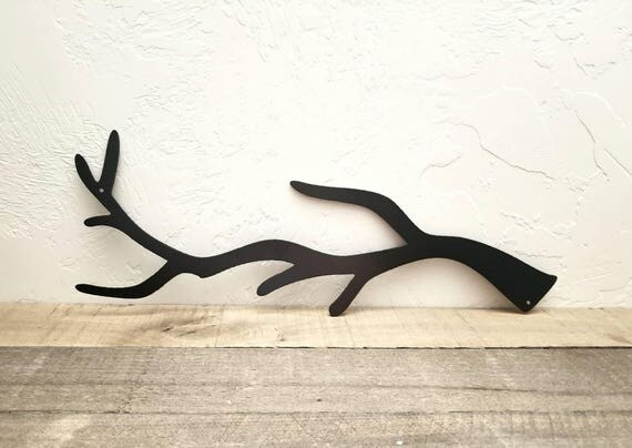 Tree Branch Wall Art Rustic Decor Single Tree Branch Metal   Il 570xN.1408760200 5a0t 