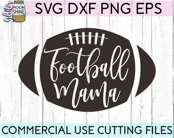 Football Mama svg eps dxf png Files for Cutting Machines Cameo Cricut, Cute, Football Mom svg, Girly svg, Team Mom svg, Cute Football svg