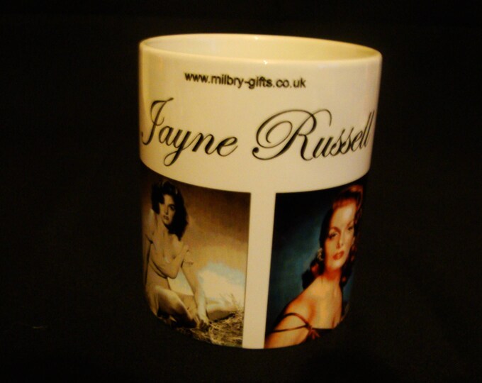Jayne Russell Movie Star Mug