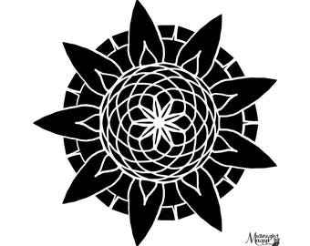 Download Firework Mandala SVG