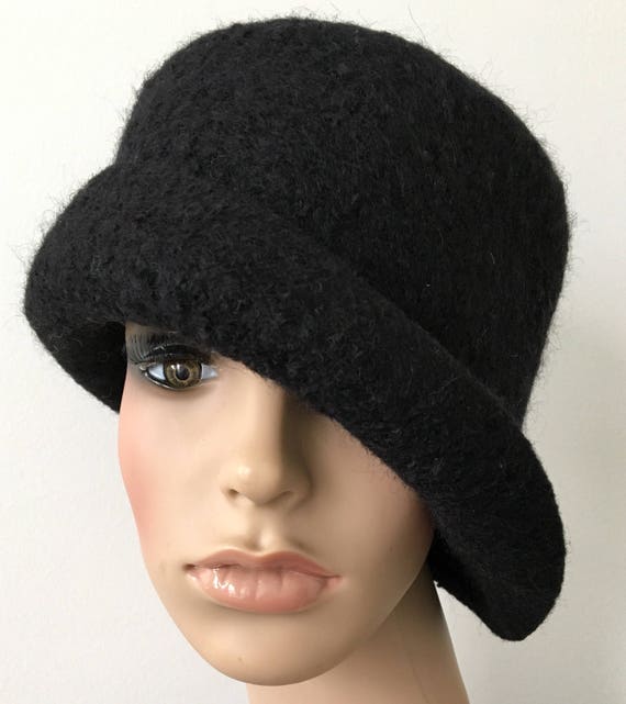 Wool Hat Felt Hat Felt Wide Brim Hat Handmade Felt Hat