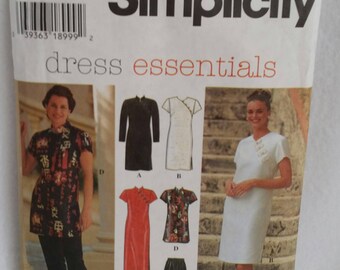 Simplicity 7178~ Dress essentials ~Women's Dress, shirt ,pants ~ Size U 16, 18, 20 ~ Talla Euro -42-46 ~ Taille FR 44-48