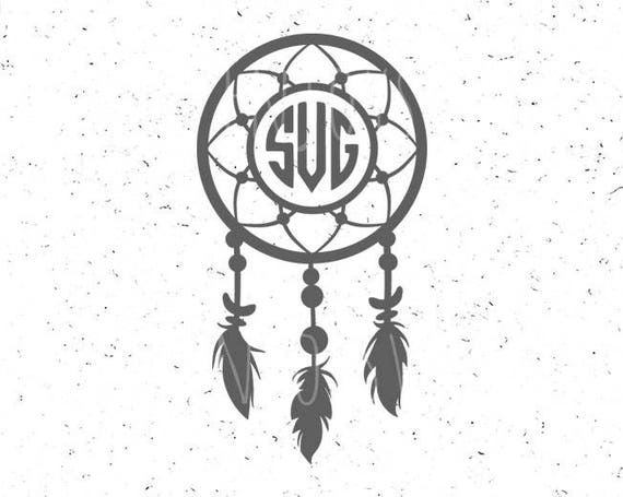 DREAM CATCHER monogram svg Dreamcatcher svg monogram svg