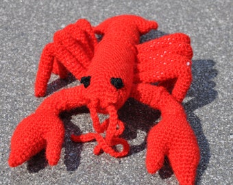 Lobster Crochet Pattern Lobster Amigurumi Pattern Crochet