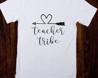 Teacher Tribe - Teacher Shirt - Personalized Teacher Shirt
