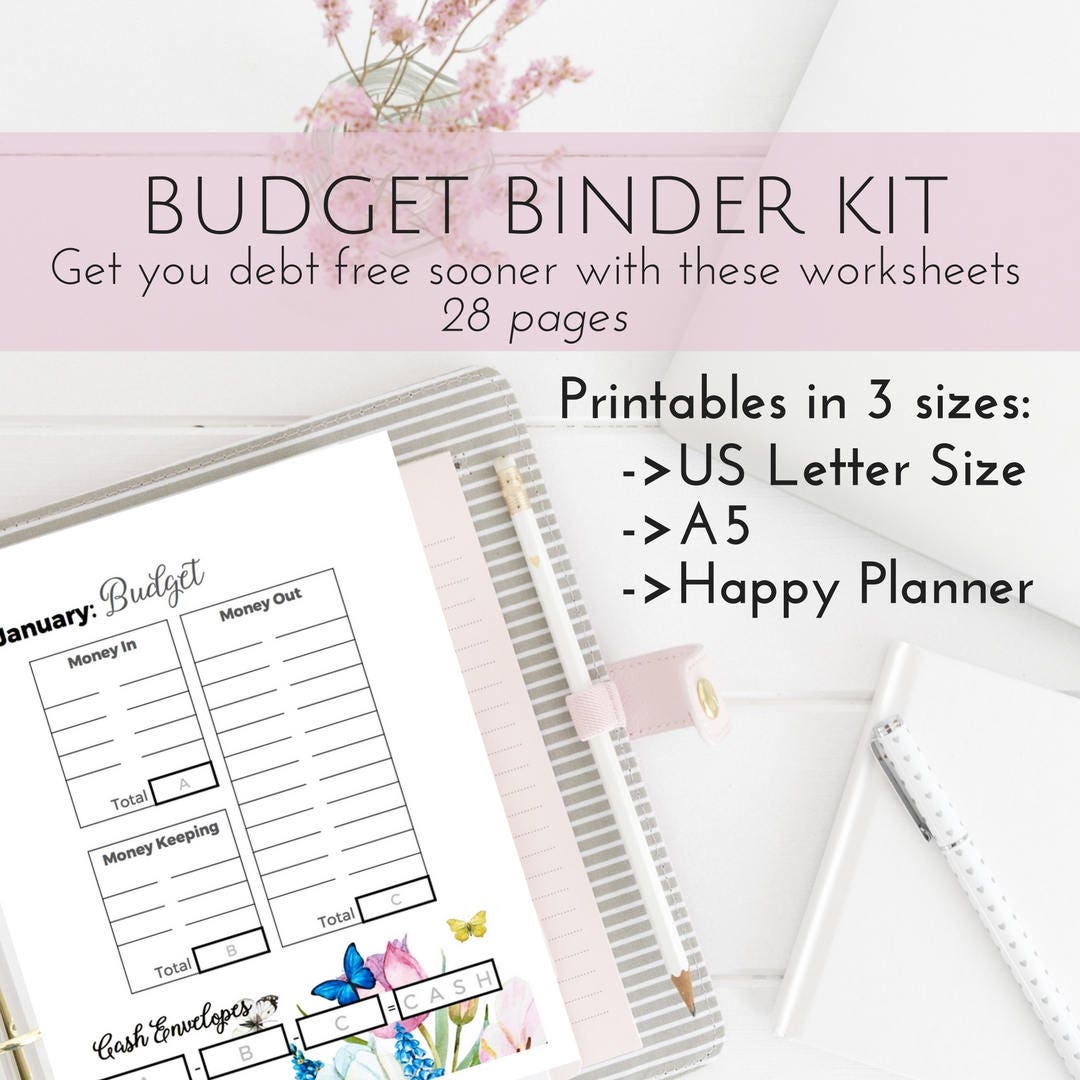 my happy planner budget templates