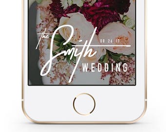Wedding Snapchat Geofilter, Custom Wedding Snapchat Filter, Wedding Snapchat Filter, Personalized Wedding Geofilter. Snapchat Geofilter