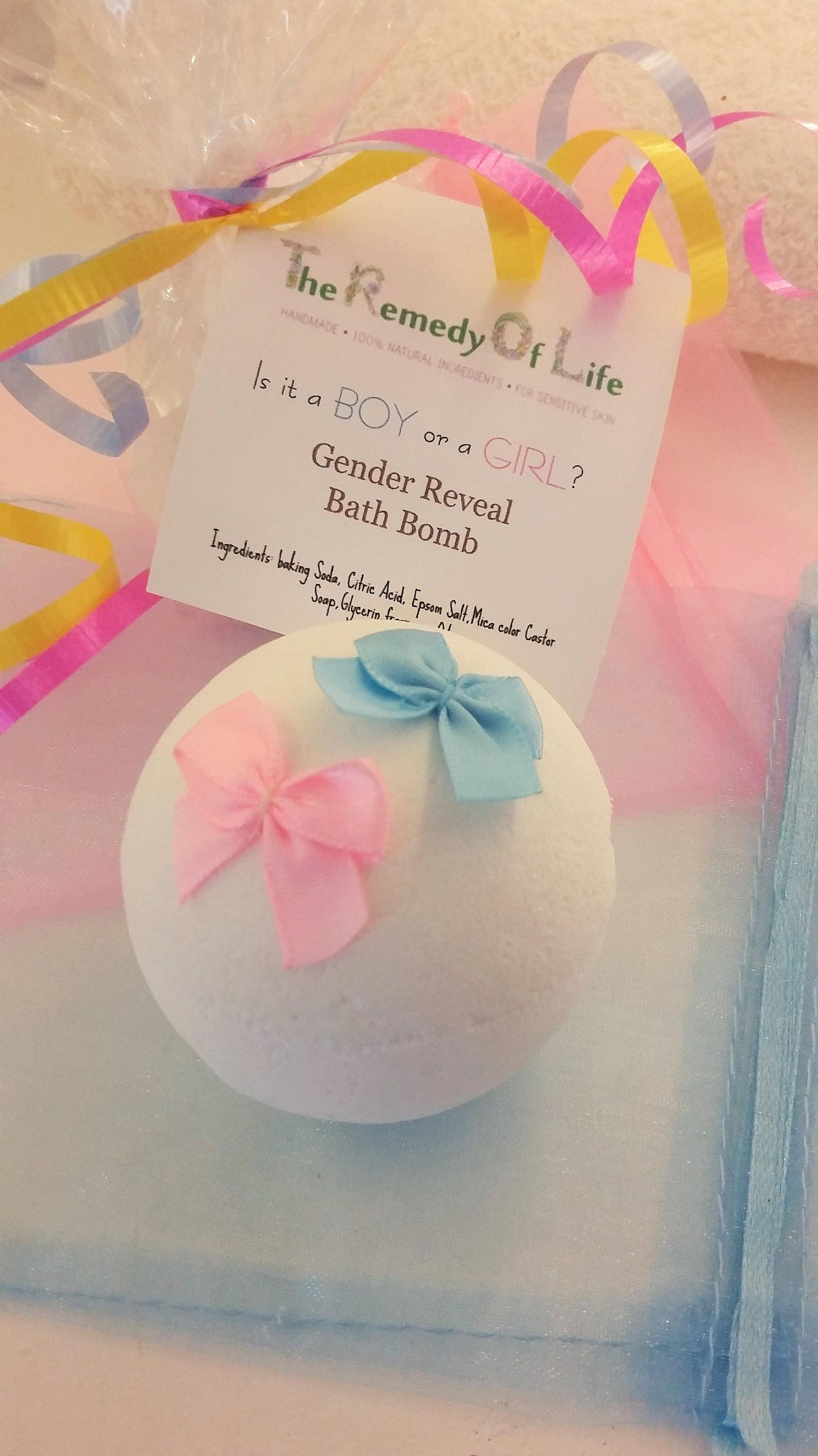 Gender reveal bath Bombsbath bombs gender gender reveal
