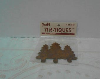 Rusty Tin Tiques Three Trees