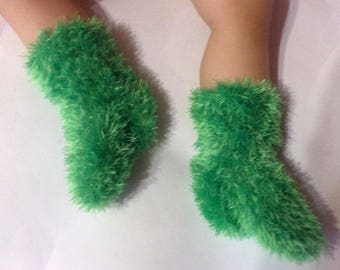 Knitted baby booties -Children's warm socks Knitted socks .children's clothes.warm socks