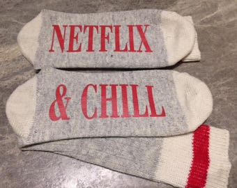 Netflix & Chill (Socks)