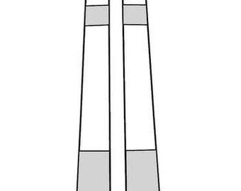 PDF DOWNLOAD Clergy Stole Pattern and Instructions for