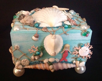 Mermaid jewelry box