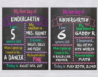 2 School chalkboard template SVG bundle, first day of school svg, Last day of school svg, back to school svg, Circut, Cameo, chalkboard svg