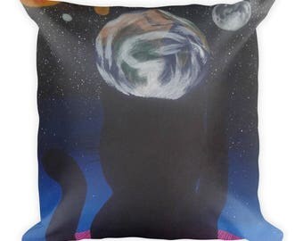 cosmic cat pillow pet