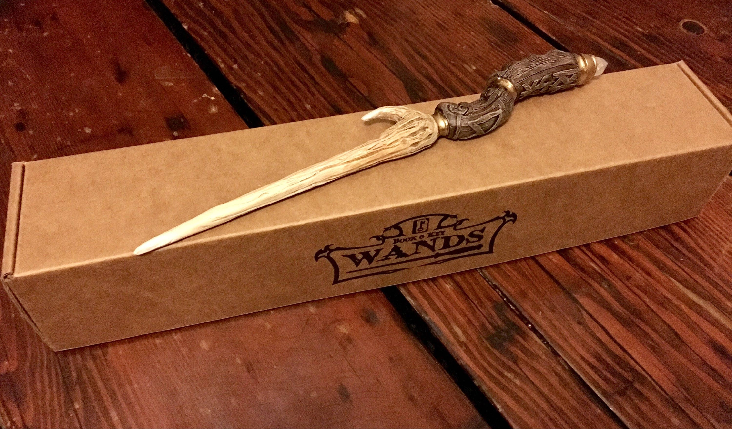 Your Own Custom Hand Sculpted Magic Wand Pottermore Wizard