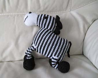 Mr zebra striped black and white
