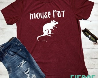Mouse Rat Unisex Shirt, Leslie Knope, Ron Swanson, Friends Shirt, Funny Tee