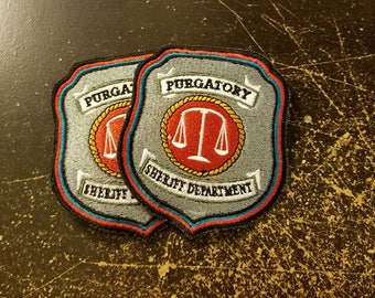 Wynonna Earp inspired Purgatory Sheriff Department Patch