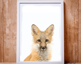Fox Wall Art fox art | etsy Fox Wall Art fox art | etsy