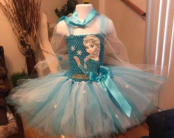 Elsa Costume Queen Elsa: Pretend play dress up Elsa dress