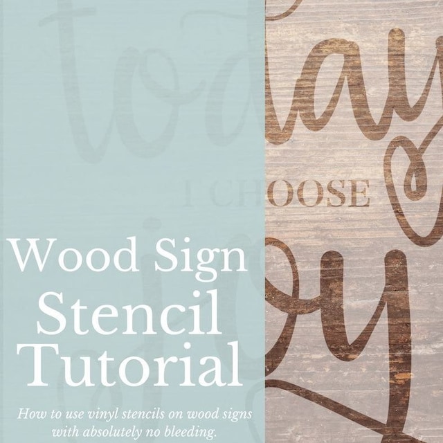 DIY Wood Sign Stencils Printable Art &amp; Custom by BoulevardStyle