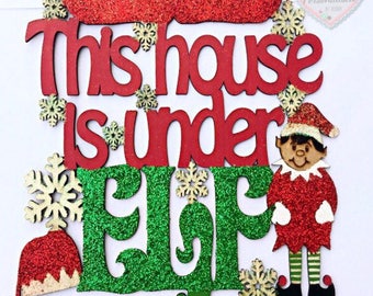 Christmas Decorations- Elf on the shelf- Elf surveillance- elf accessories
