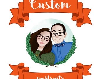 Custom portrait/Portrait personnalisé