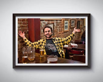 Charlie Kelly Inspired Art Poster Print, It's Always Sunny in Philadelphia Poster