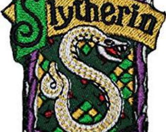 Harry Potter Slytherin 4 Inch Sew On or Iron On Application Applique Patch