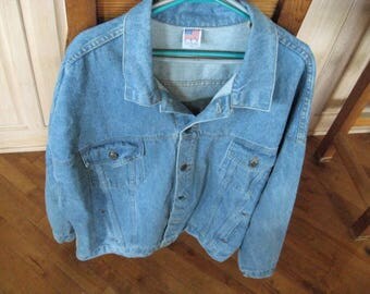 Levi Dressage Horse Denim Jacket 4XL